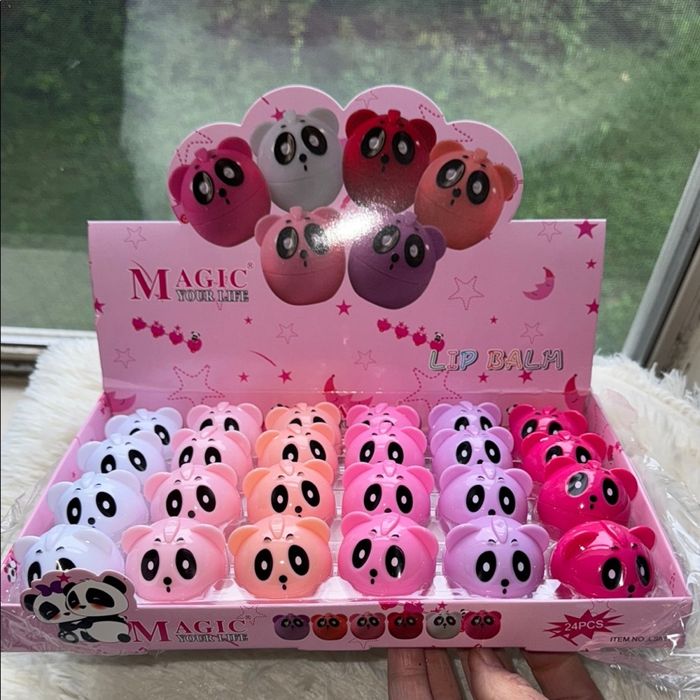 2 Dozen Magic  Bear  Lip Balm 24 pieces